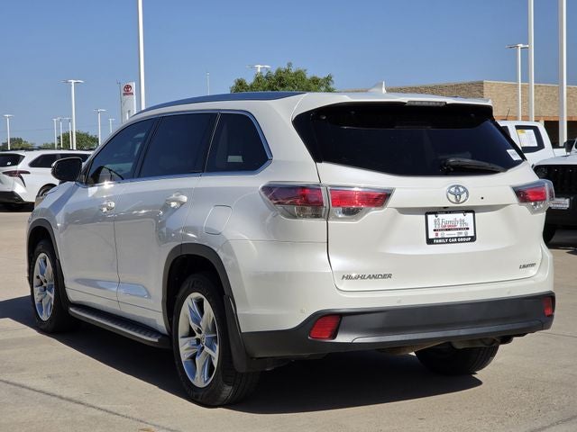 2015 Toyota Highlander Limited