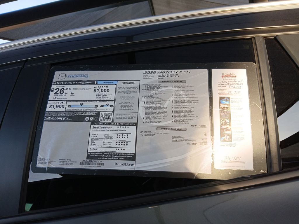 2026 Mazda Mazda CX-50 2.5 S Select