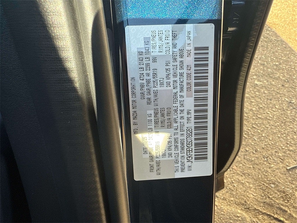 2025 Mazda Mazda CX-5 2.5 S Premium Plus Package