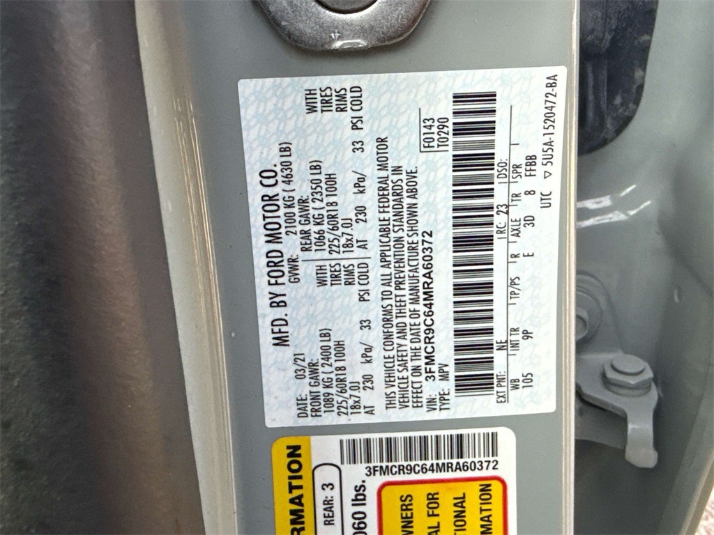 2021 Ford Bronco Sport Outer Banks