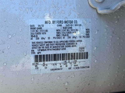 2022 Ford Explorer Limited