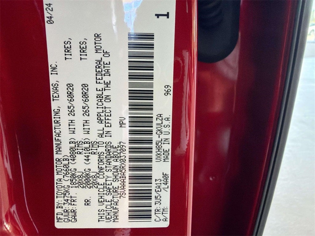 2024 Toyota Sequoia Limited