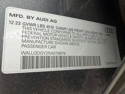 2024 Audi S3 2.0T Prestige quattro